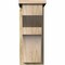 Ekena Millwork Monterey Rough Sawn Corbel w/Backplate, Douglas Fir, 8"W x 12"D x 20"H COR08X12X20MON01RDF - alternate 2